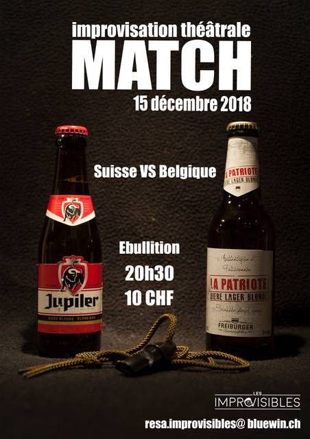 MATCH Improvisation théâtrale