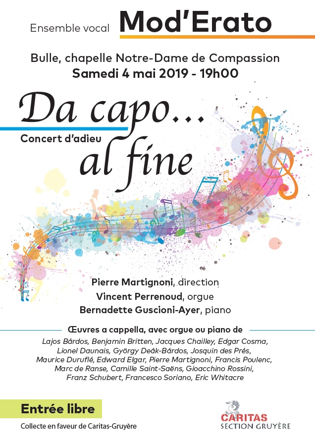 Mod’Erato, Da capo ... al fine