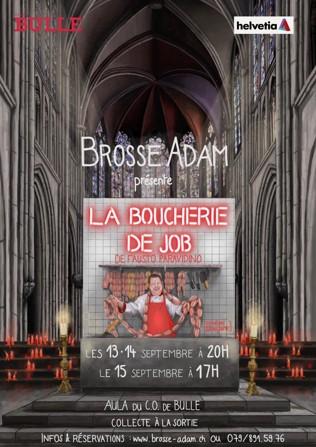 La Boucherie de Job de Fausto Paravidino par la Compagnie Brosse Adam