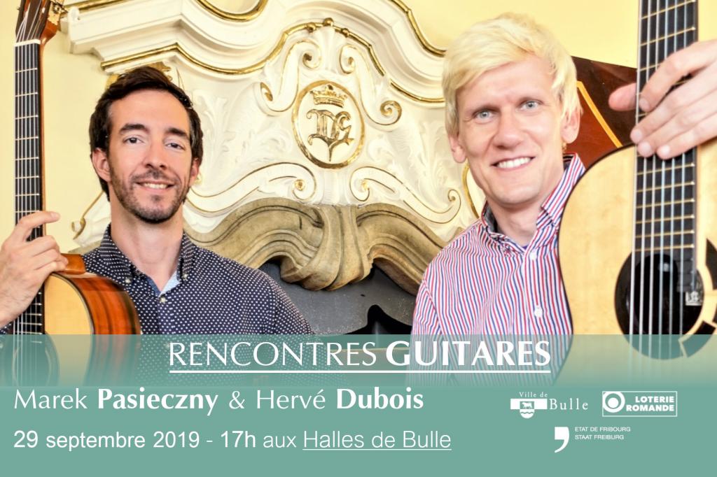 Rencontres Guitare, Marek Pasieczny et Hervé Dubois, duo de guitare