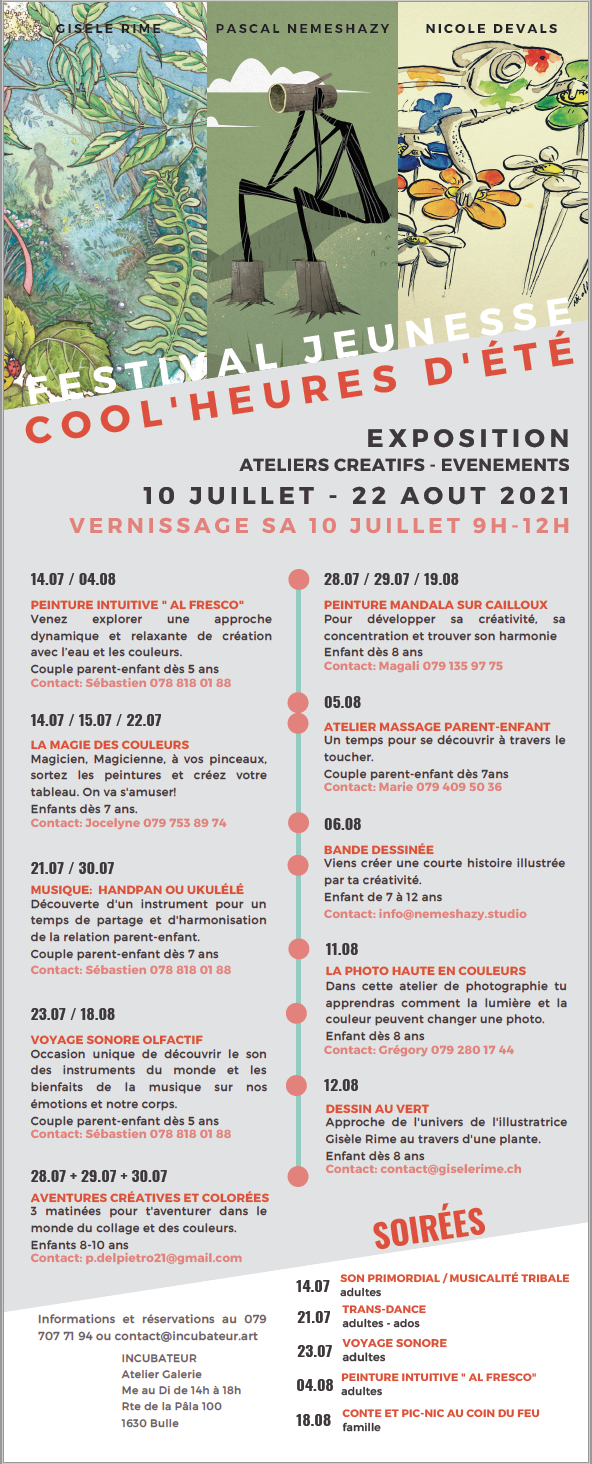 Festival jeunesse - COOL'Heures d'été