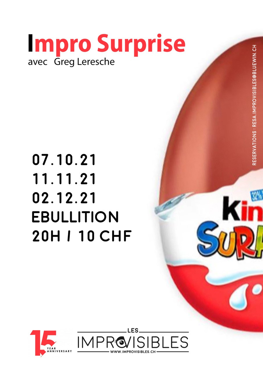 IMPRO SURPRISE - avec Greg Leresche