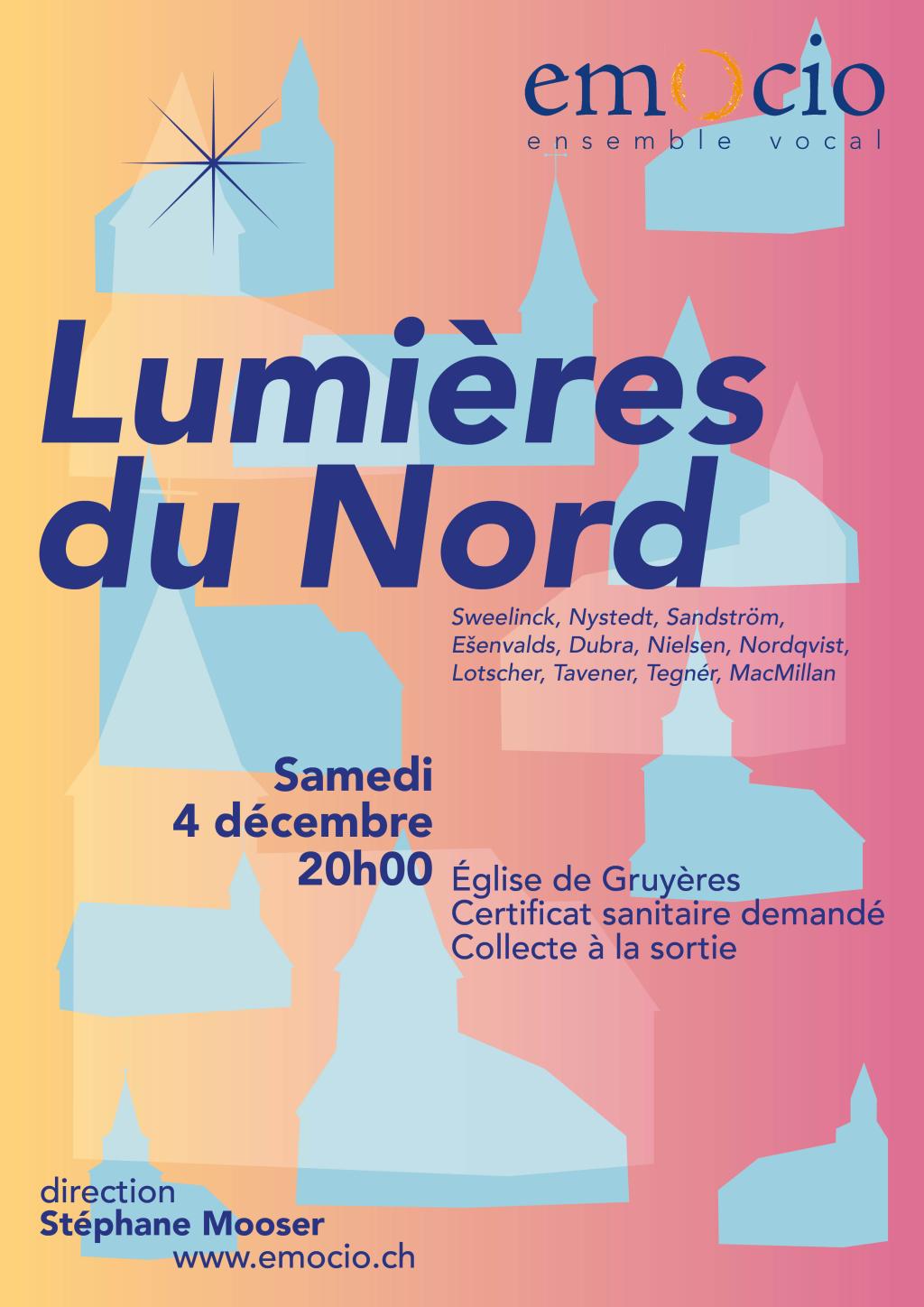 "Lumières du Nord" par l'ensemble vocal Emocio