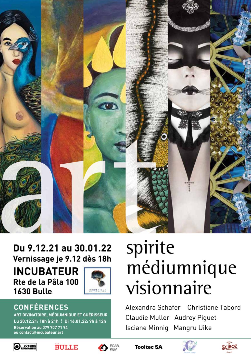 ART SPIRITE, MEDIUMNIQUE ET VISIONNAIRE