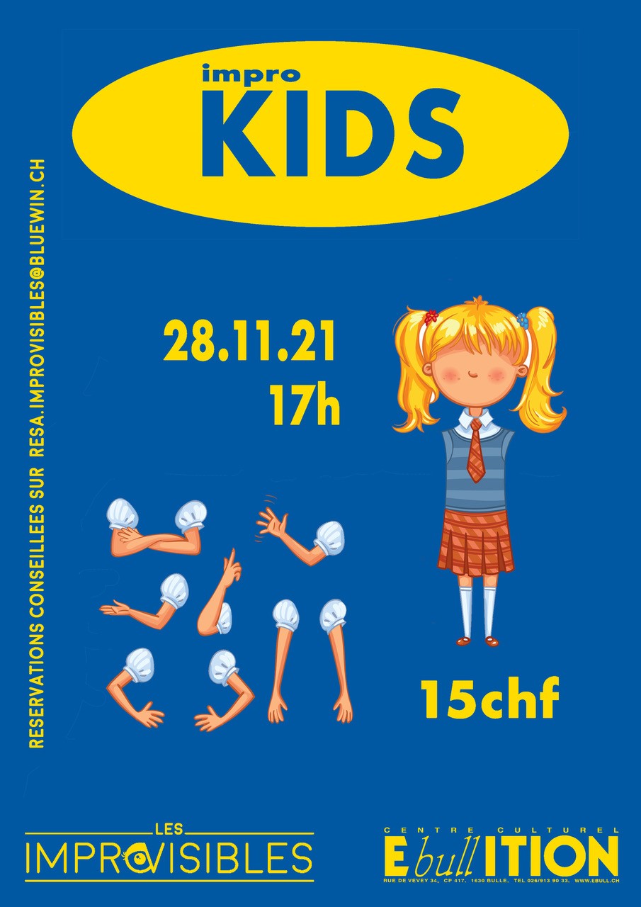 IMPROKIDS - Spectacle improvisé Jeune public