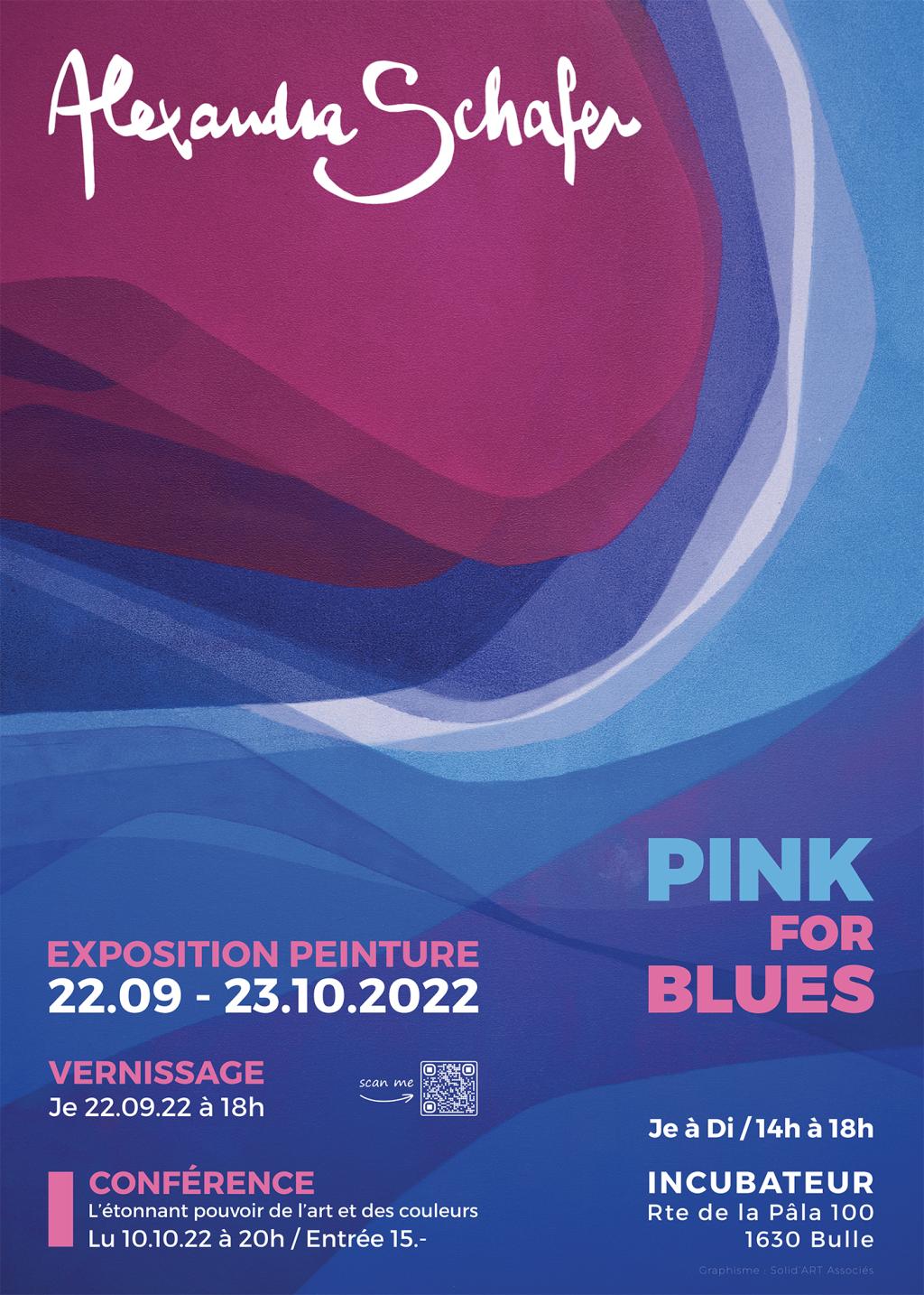 EXPOSITION - ALEXANDRA SCHAFER - PINK FOR BLUES
