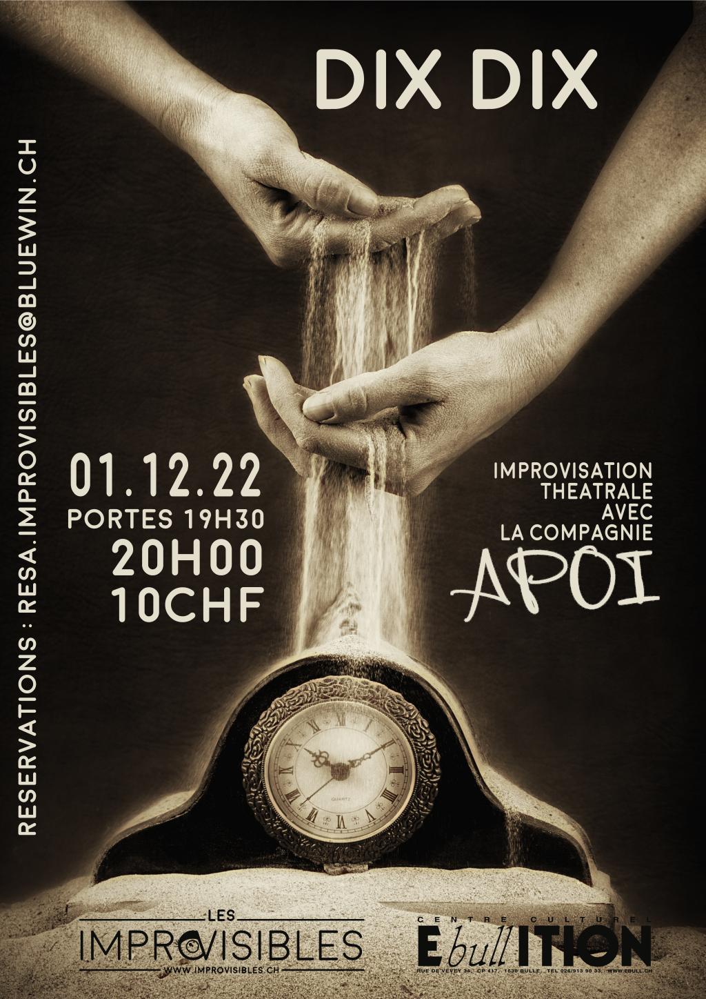 10-10 | Spectacle improvisé