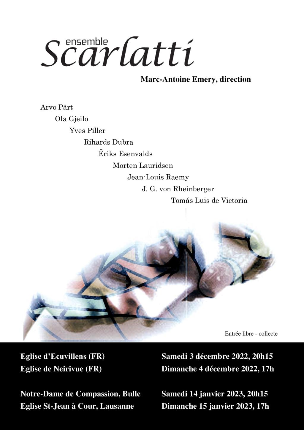 L'Ensemble Scarlatti en concert