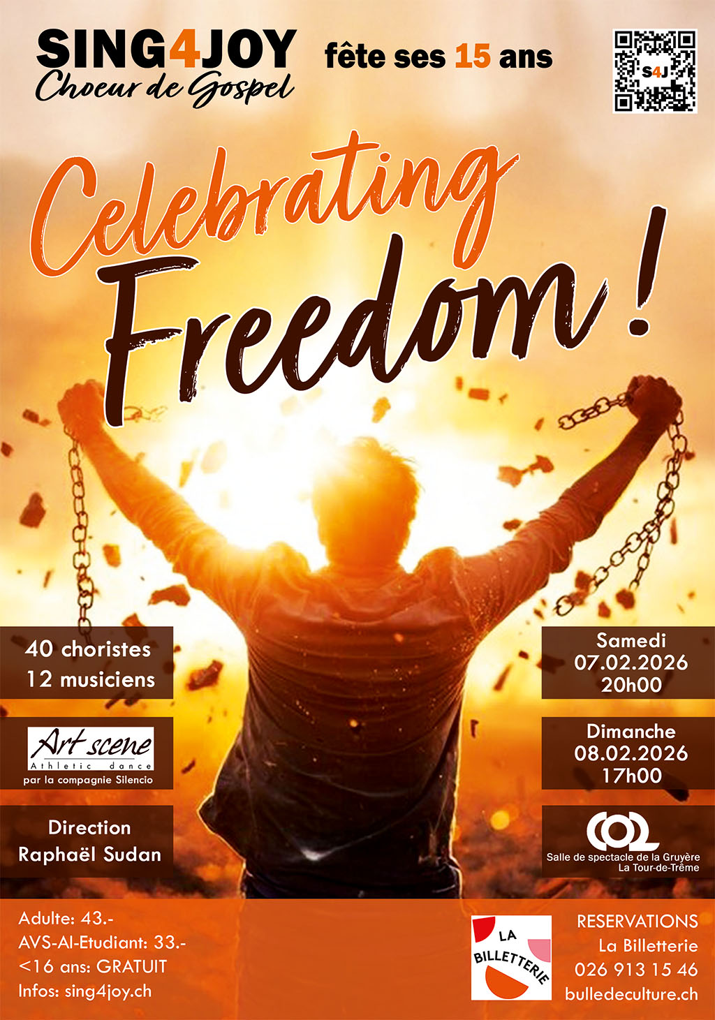Concert-spectacle GOSPEL "Celebrating Freedom"