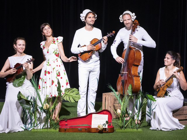 LE REVE D'ARIANE ou LE QUATUOR A CORDES RACONTE AUX ENFANTS