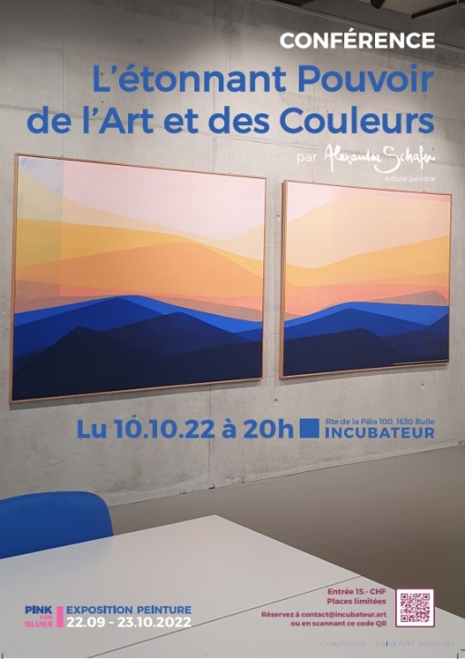CONFERENCE - L'étonnant Pouvoir de l'Art et des Couleurs