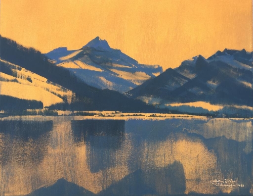 Vernisage expo de Julien Victor Scheuchzer "25 ans d'expositions" du 4/3/23 au 2/4/23, Osmoz, Bulle