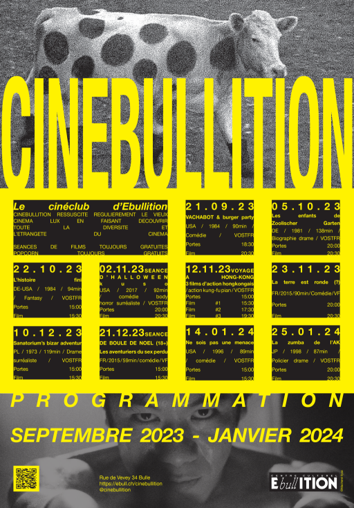 Cinebullition : "Sanatorium’s bizar adventur", *titre d'emprunt