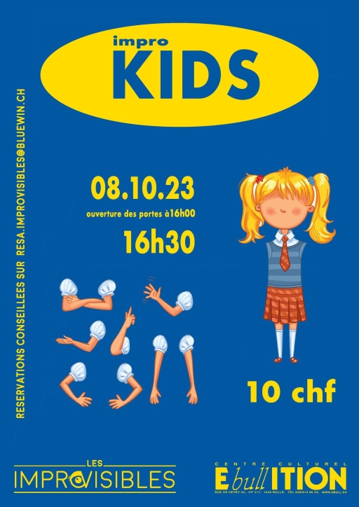 IMPROKIDS - Spectacle improvisé Jeune public