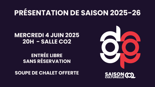 Présentation de saison 2025-26