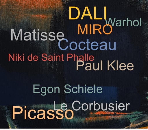 Exposition "les maîtres de la peinture moderne", vernissage le 10 mai, 16h