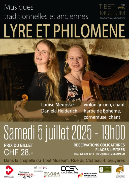Concert Lyre et Philomène: musiques traditionnelles et anciennes