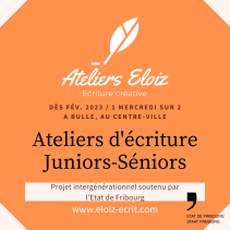 Ateliers d'écriture Junior-Senior