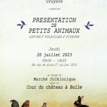 Présentation de petits animaux