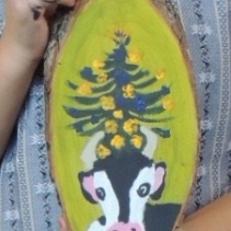 Atelier de peinture de poyas pour les enfants