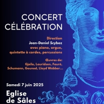 Concert Célébration - 70 ans choeur mixte de Sâles