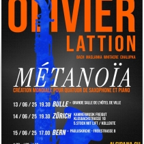 Metanoïa - Alsibana Saxophone Quartet et Olivier Lattion