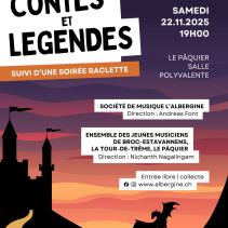 Concert d'automne "Contes et Légendes"