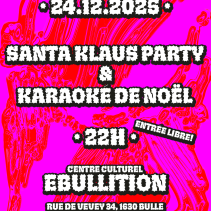 Santa Klaus Party & Karaoké de Noël