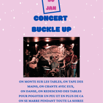 Concert BUCKLE UP