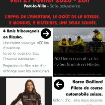 Soirée Clin d'oeil - 2 conférences à Pont-la-Ville