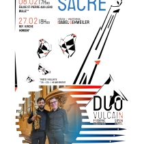 Souffle sacré - Duo Vulcain - Saxophone et orgue