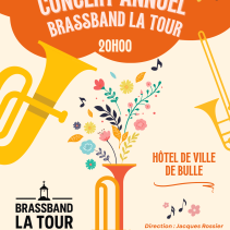 Concert annuel du BrassBand La Tour