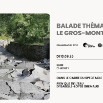 Saison culturelle CO2 - Balade thématique #1 : Le Gros-Mont