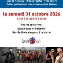 Jo Mettraux - Groupe Facétie - Catherine Ruedin, Yves Savary et l'accordéoniste Jérôme